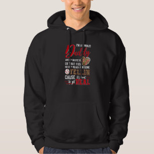 Stolzer Baseball-Vater Baseball-Familie passend Hoodie