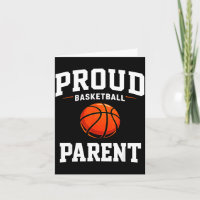 Stolzer Basketball-Elternteil lustige Mutter Vater
