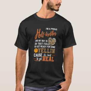 Stolzer Basketball Halbbruder Basketball Familie M T-Shirt