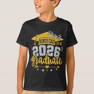Stolzer Bonus-Papa eines Absolventen der Abschluss T-Shirt