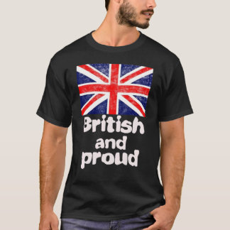 Stolzer britischer patriotischer Mann Frauen und K T-Shirt