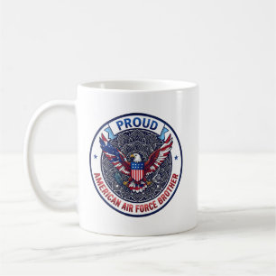 Stolzer Bruder der amerikanischen Luftwaffe Kaffeetasse