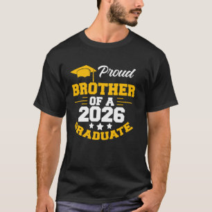 Stolzer BRUDER des Senior Graduate College Univ 20 T-Shirt
