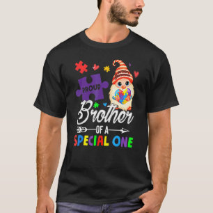 Stolzer Bruder eines besonderen Puzzle-Gnoms Autis T-Shirt