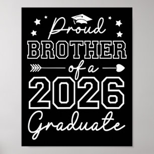 Stolzer Bruder eines Cl-Absolventen 2026 Senior 20 Poster