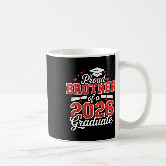Stolzer Bruder eines Cl-Absolventen der Klasse 202 Kaffeetasse (Rechts)