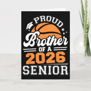 Stolzer Bruder eines Sketll-Absolventen 2026 Absch Karte