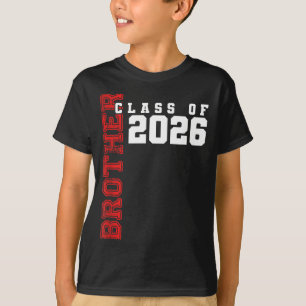Stolzer Bruder Klasse 2026 Absolventen Design T-Shirt