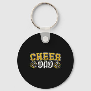 Stolzer Cheer Daddy, mein Lieblings-Cheerleader ne Schlüsselanhänger