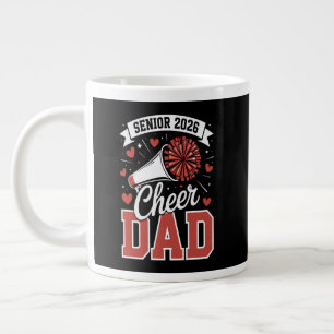 Stolzer Cheer Senior-Vater 2026 Jumbo-Tasse