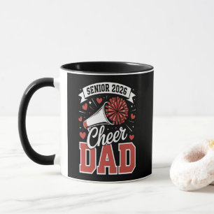 Stolzer Cheer Senior-Vater 2026 Tasse