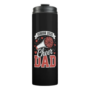 Stolzer Cheer Senior-Vater 2026 Thermosbecher