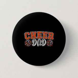 Stolzer Cheer-Vater Mein Lieblings-Cheerleader nen Button