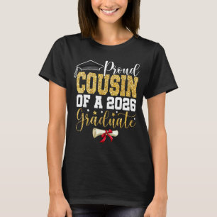 Stolzer Cousin 2026 Abschlusskunstwerk der Oberstu T-Shirt
