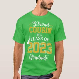 stolzer Cousin der Klasse von 2023 Absolvent T-Shirt