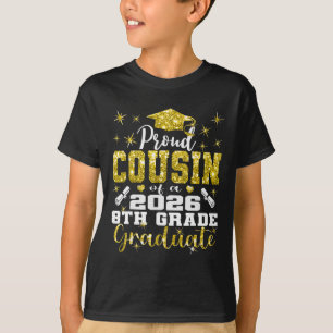 Stolzer Cousin des 8. Klasse Absolventen 2026 Absc T-Shirt