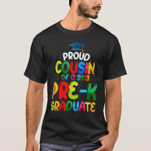 Stolzer Cousin des Vorschulabschlusses 2023 Pre-K T-Shirt