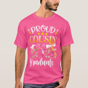 Stolzer Cousin einer Klasse von 2025 Cousin mit Ab T-Shirt