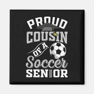 Stolzer Cousin eines Fußball-Seniors Cl von 2026 A Magnet