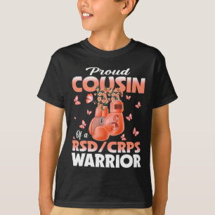 Stolzer Cousin eines Rsd-Crps-Krieger-Bewusstseins T-Shirt