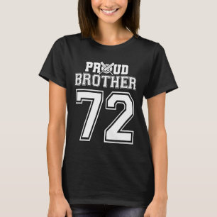 Stolzer Cricket-Bruder Nummer 72 T-Shirt