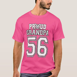 Stolzer Cricket-Opa Nummer 56 T-Shirt