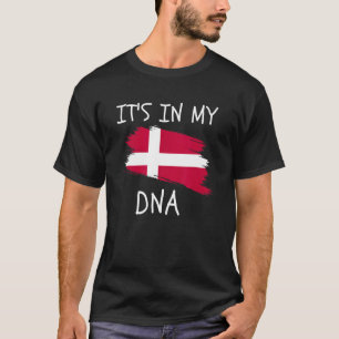 Stolzer dänischer Stolz Es ist in meiner DNA Dänem T-Shirt