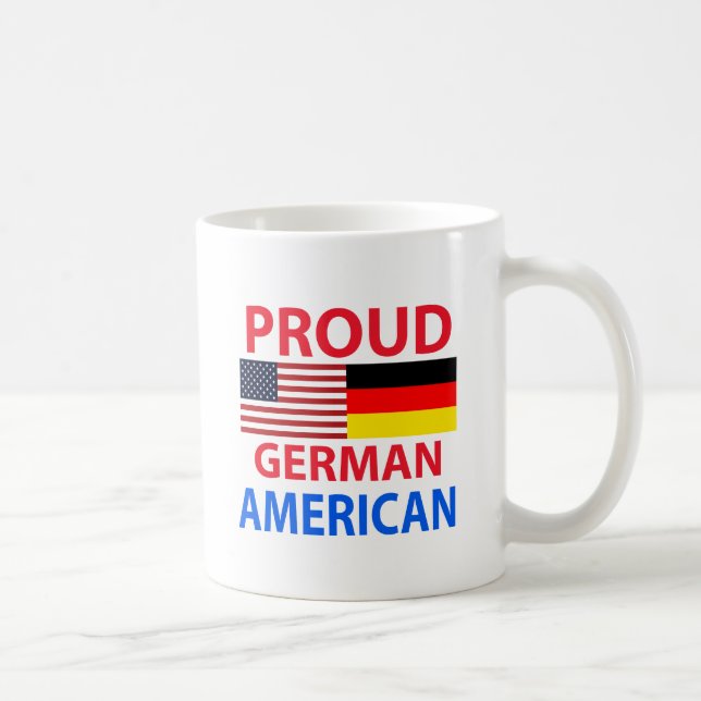 Stolzer deutscher Amerikaner Tasse (Rechts)