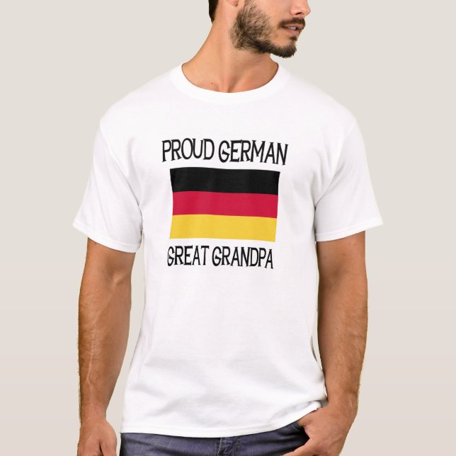 Stolzer deutscher großer Großvater T-Shirt (Vorderseite)