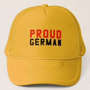 Stolzer Deutscher Truckerkappe