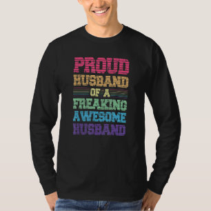 Stolzer Ehemann eines verdammt großartigen schwule T-Shirt