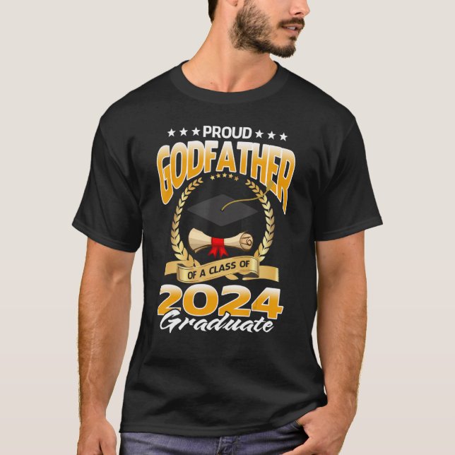 Stolzer eines Graduiertenstudiums 2024 T-Shirt (Vorderseite)