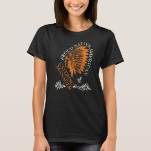 Stolzer einheimischer amerikanischer Catering-Mana T-Shirt