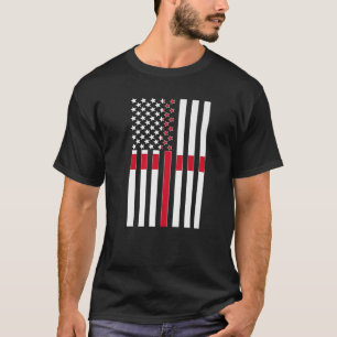 Stolzer englischer amerikanischer Junge Mädchen On T-Shirt