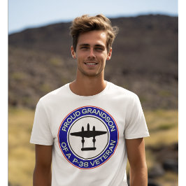 Stolzer Enkel eines P-38-Veteranen T-Shirt