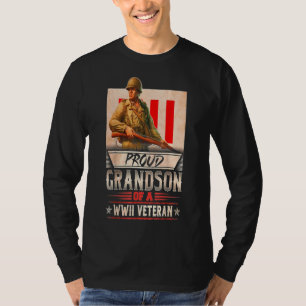 stolzer Enkel eines Wii-Veteranen T-Shirt