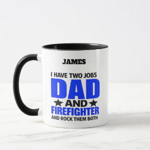 Stolzer Feuerwehrmann-Vater Tasse