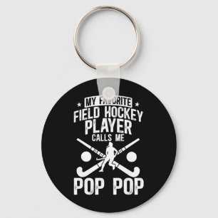 Stolzer Field Hockey Opa Opa eines Field Hockey Sp Schlüsselanhänger