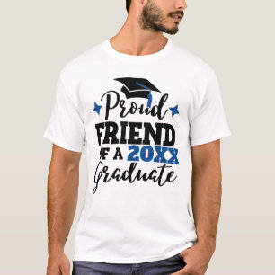 Stolzer Freund eines 2022-Absolventen schwarze bla T-Shirt