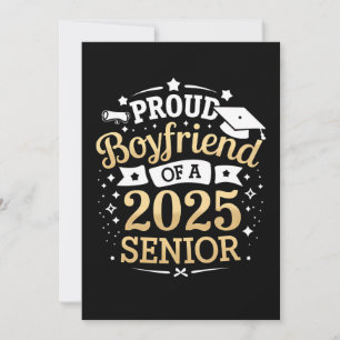 Stolzer Freund eines 2025-Graduate-Abschlusses Einladung