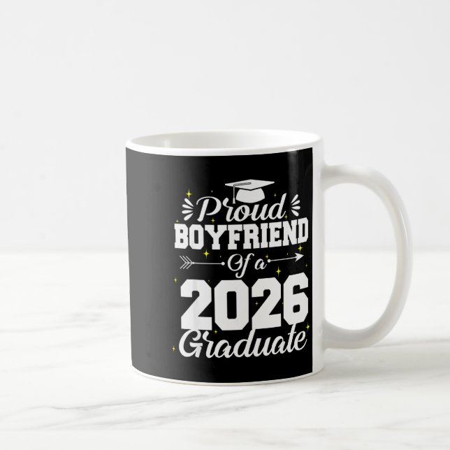 Stolzer Freund eines Cl-Absolventen 2026 Abschluss Kaffeetasse (Rechts)