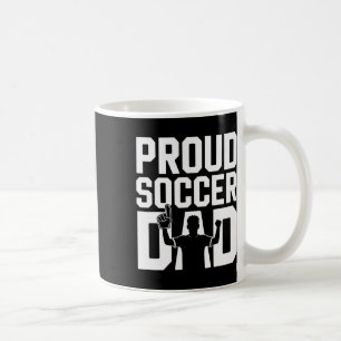 stolzer Fußballvater fröhlicher Fan für Väter _1 Kaffeetasse