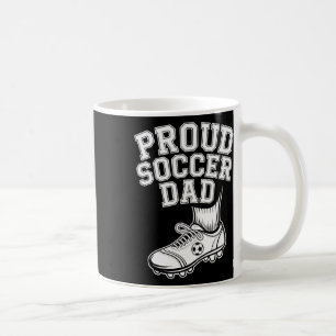 stolzer Fußballvater fröhlicher Fan für Väter _2 Kaffeetasse