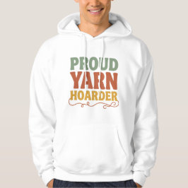 Stolzer Garn-Horter Lustiger Strick  Hoodie