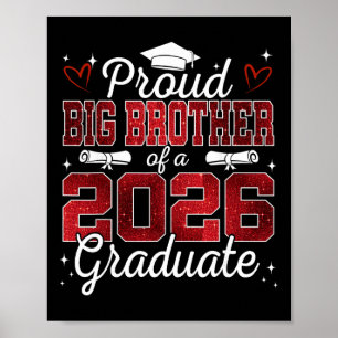 Stolzer großer Bruder eines Cl-Absolventen Senior  Poster