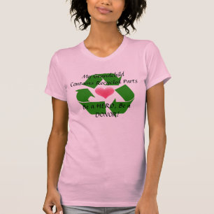 Stolzer Großvater einer Transplantationsempfänge T-Shirt