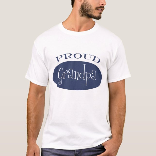 stolzer Großvater T-Shirt (Vorderseite)