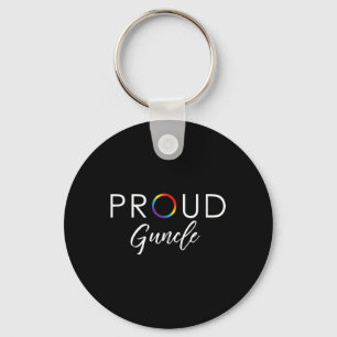 Stolzer Guncle Süßes Lgbtq-Stolzmonatsgeschenk _1  Schlüsselanhänger