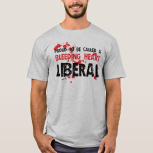 Stolzer Herz-Liberaler T-Shirt