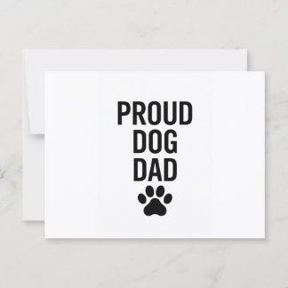 Stolzer Hundepapa – Lustiges Geschenk für Haustier Postkarte
